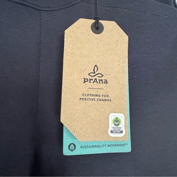 NWT prAna Monte Baldo Leggings Women's Navy Pants Size XS - Picture 2 of 16